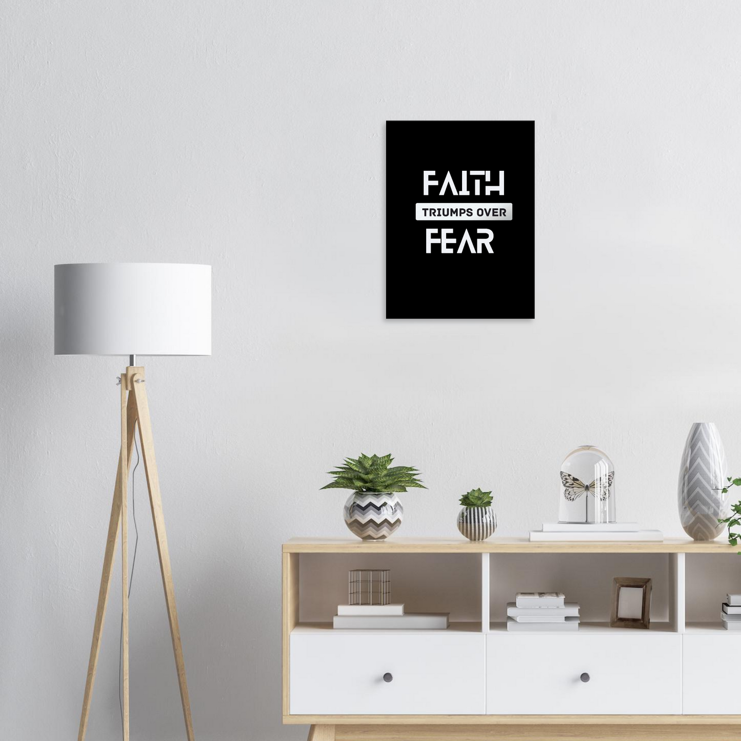 Faith Triumps! Canvas 45x60cm 18x24”vertical slim