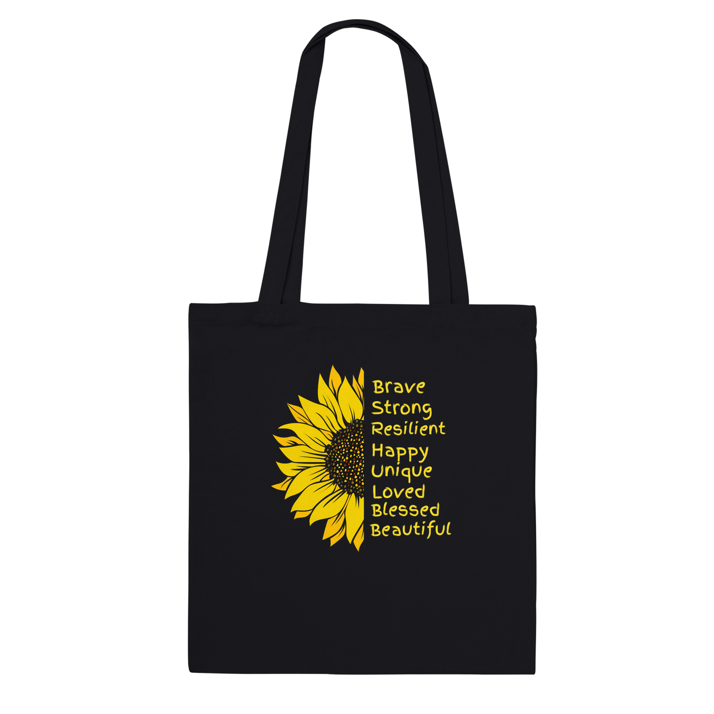Sunflower Decree; Premium Tote Bag